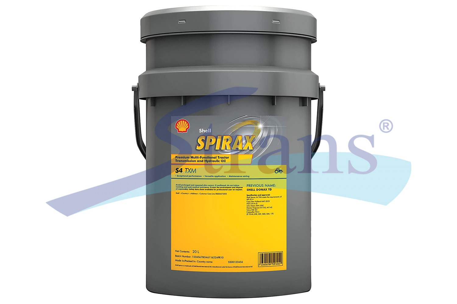 すう Масло Гідравліко-Трансмісйне Shell Spirax S4 Txm 20Л